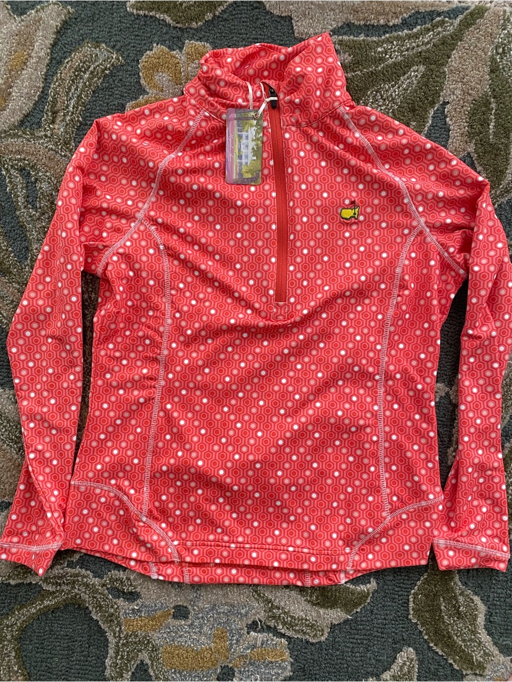 Masters Performance Quarter Zip NWT